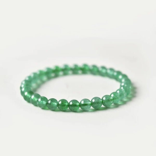 Natural green crystal