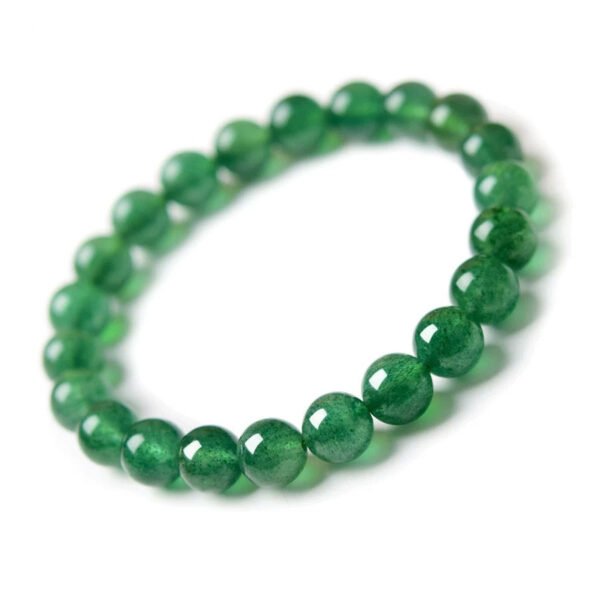 Natural green crystal