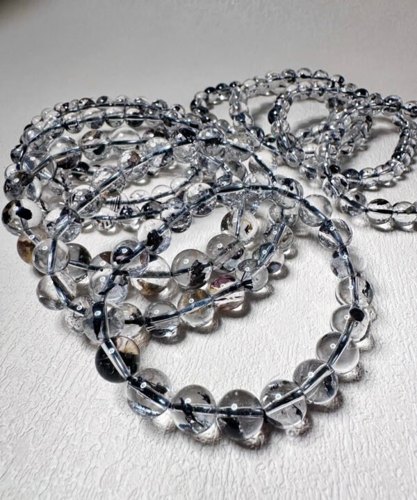 Clear pearl natural crystal