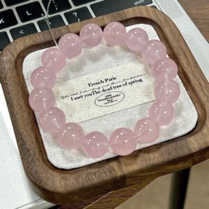 Jewelry natural crystal snowflake ghost bracelet snow frost hair powder cream ghost image crystal bracelet gift